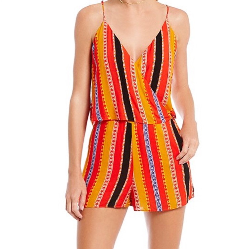 From Gianni Bini, this romper features:
